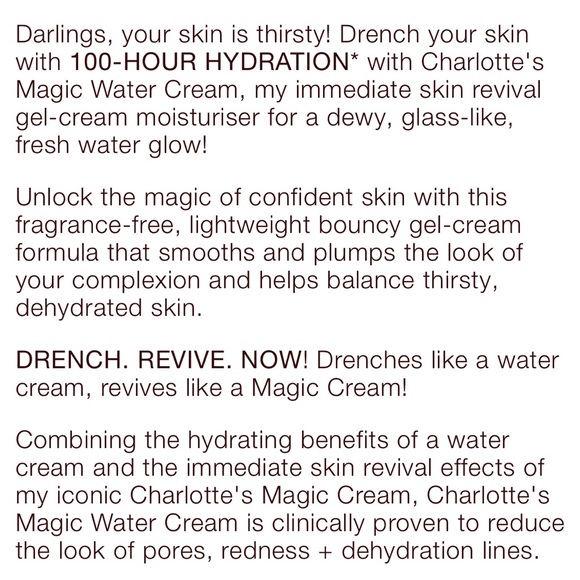 Charlotte Tilbury Charlotte’s Magic Water Cream - Picture 15 of 15